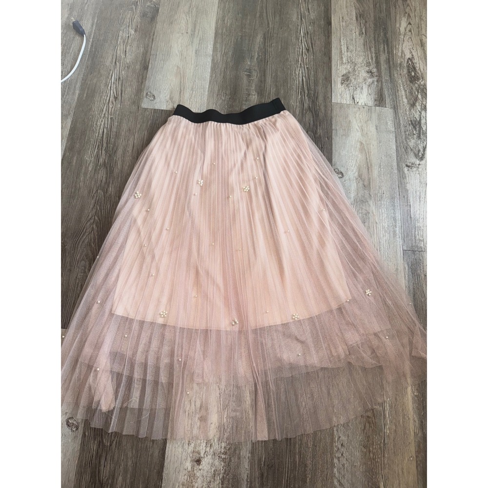 Elegant Pink Maxi Skirt